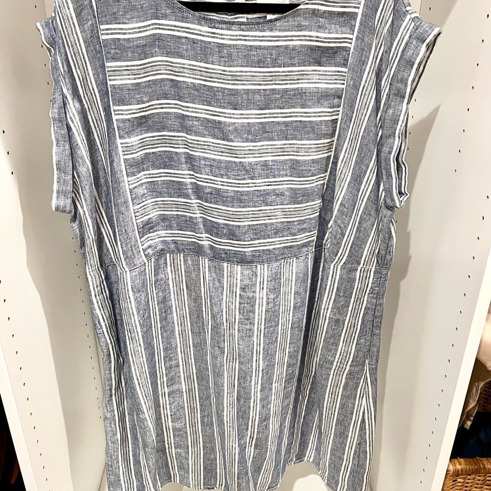 Caslon linen dress